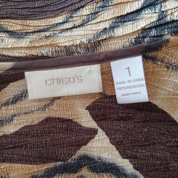 Chicos jacket Chicos size 1 USA size medium - Picture 5 of 7